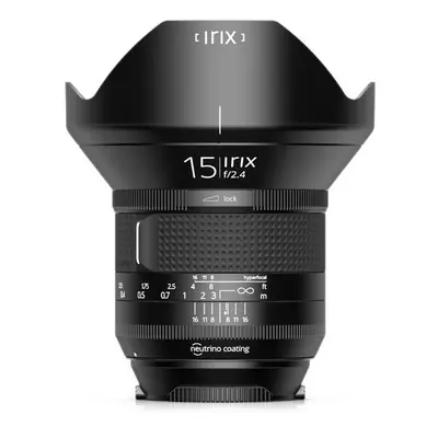 IRIX 15 mm f/2,4 Blackstone pro Canon EF