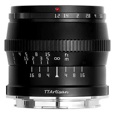 TTARTISAN 50 mm f/1,2 pro L-mount (APS-C) černý