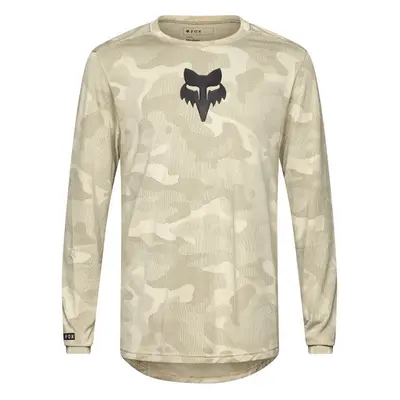 Fox pánský cyklo dres Ranger Tru Dri Ls Jersey béžová