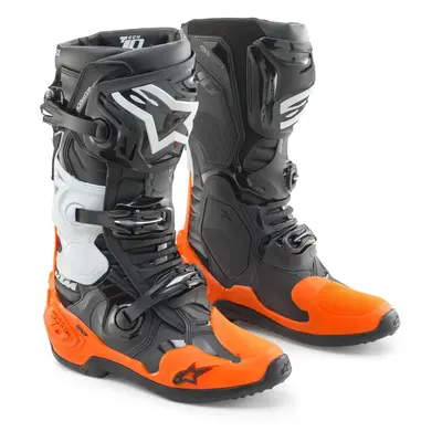 boty ALPINESTARS TECH 10 , KTM (černá/oranžová) 2024 Velikost/Provedení: