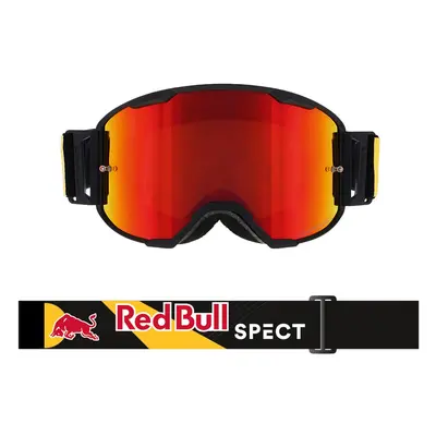 brýle STRIVE, RedBull Spect (černé mátné, plexi červené zrcadlové)