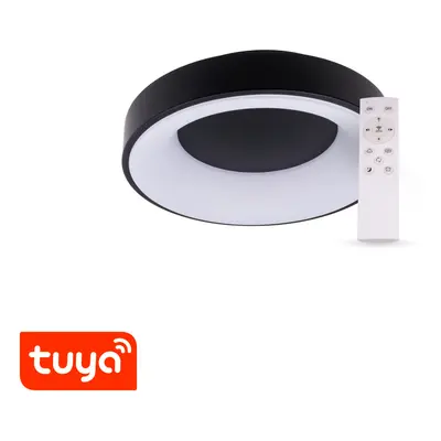 SMART Tuya LED svítidlo ZULU 32W CCT kulaté černé