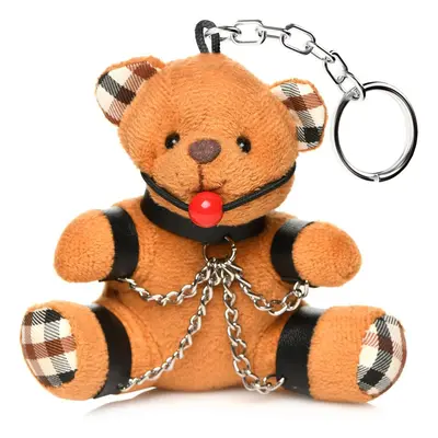 Master Series Gagged Teddy Bear Keychain