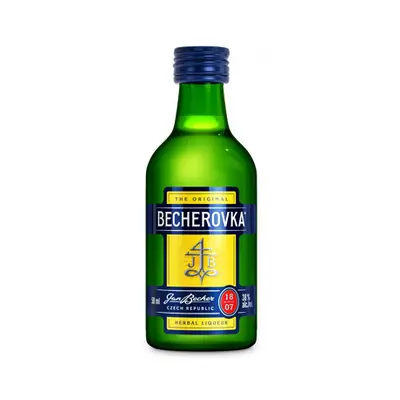 Becherovka 38% 0,05 l (holá láhev)