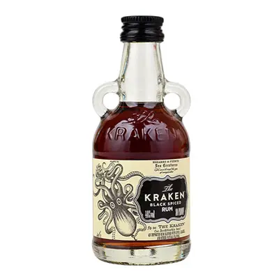 The Kraken Black Spiced Rum 47% 0,05 l (holá láhev)