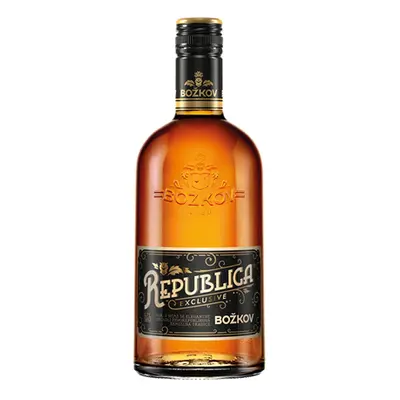 Božkov Republica Exclusive 38% 0,7 l (holá láhev)