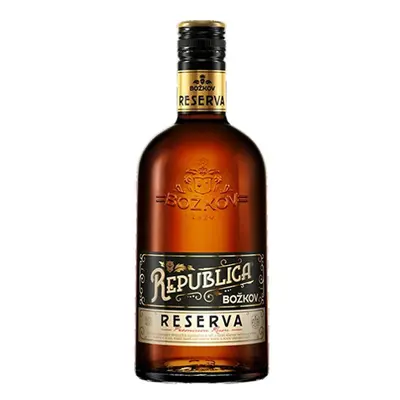 Božkov Republica Reserva 12y 40% 0,7 l (holá láhev)