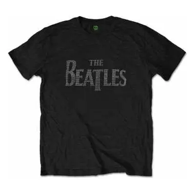 Tričko Drop T Logo The Beatles  S