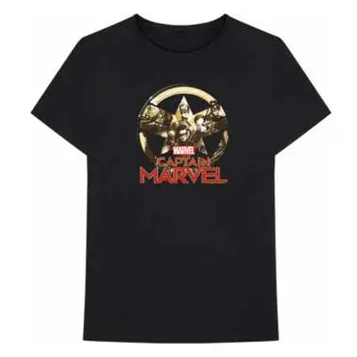 Tričko Captain Marvel Star Logo Marvel Comics  L