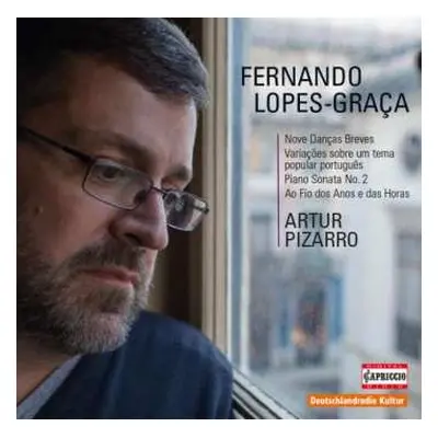 CD Artur Pizarro: Nove Danças Breves / Variações Sobre Um Tema Popular Português / Piano Sonata 