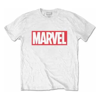 Tričko Marvel Box Logo Marvel Comics  L