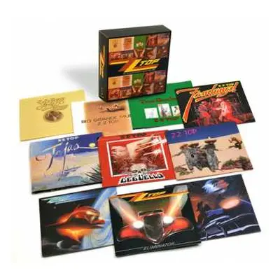 10CD/Box Set ZZ Top: The Complete Studio Albums 1970-1990