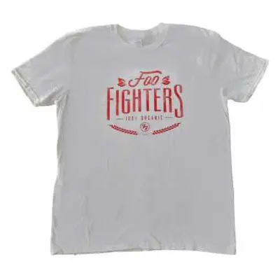 Foo Fighters Unisex T-shirt: 100% Organic (xxx-large) XXXL