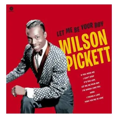 LP Wilson Pickett: Let Me Be Your Boy - The Early Years, 1959-1962 LTD