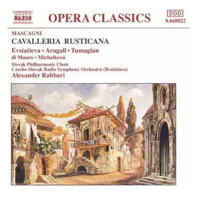 CD Slovak Radio Symphony Orchestra: Cavalleria Rusticana