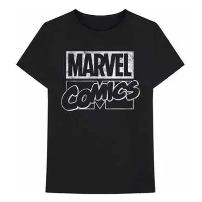 Tričko Logo Marvel Comics  XL