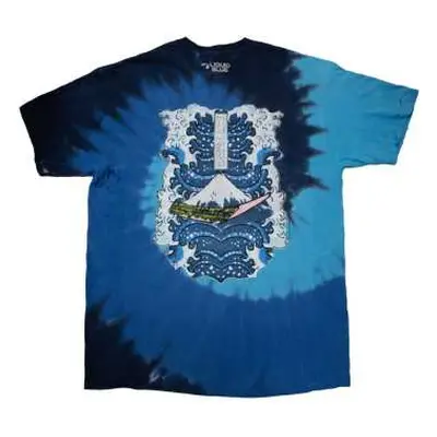 Nick Mason's Saucerful Of Secrets Unisex T-shirt: Hokusai Wave Dip Dye (ex-tour) (xxx-large) XXX