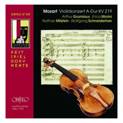 2CD/Box Set Wolfgang Amadeus Mozart: Violinkonzert A-Dur KV 219