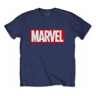 Tričko Marvel Box Logo Marvel Comics  S