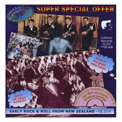 2CD Various: Early Rock & Roll From New Zealand - Vol. 13/14