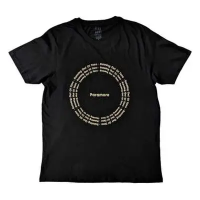 Paramore Unisex T-shirt: Root Circle (medium) M