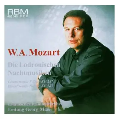 CD Wolfgang Amadeus Mozart: Divertimenti Kv 247 & 287