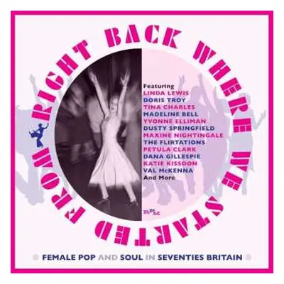 3CD Various: Right Back Where We Started From (Female Pop And Soul In Seventies Britain)