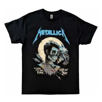 Metallica Unisex T-shirt: Sad But True Poster (small) S