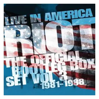 6CD Riot: Live In America ~ The Official Bootleg Box Set Vol. 3 1981-1988: 6cd Boxset Edition