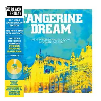 2LP Tangerine Dream: Live at the Kelvin Hall, Glasgow 1974 (Black Friday 2024)