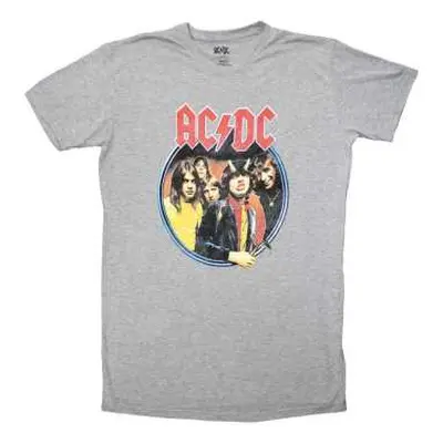 Ac/dc Ladies T-shirt Dress: Highway To Hell Circle (xxx-large) XXXL