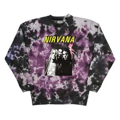 Nirvana Unisex Sweatshirt: Flipper (wash Collection) (medium) M