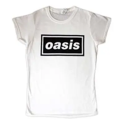 Oasis Ladies T-shirt: Decca Logo (large) L