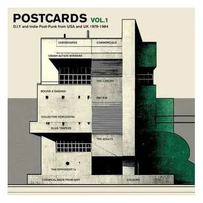 LP Various: Postcards Vol.1 (D.I.Y. And Indie Post Punk From USA And UK 1979-1984)