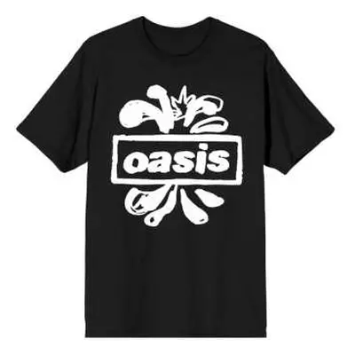 Oasis Unisex T-shirt: Logo Splat (xx-large) XXL