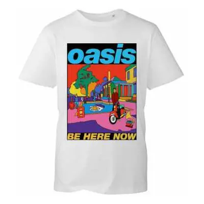 Oasis Unisex T-shirt: Be Here Now Illustration (large) L