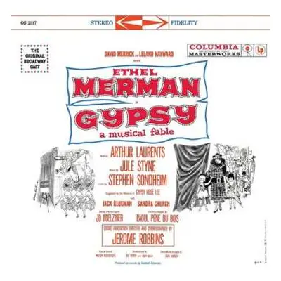 LP Stephen Sondheim: Gypsy - A Musical Fable