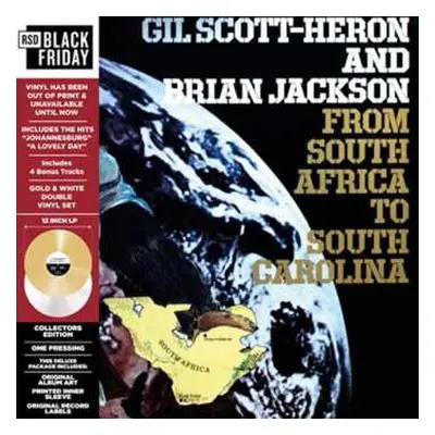 CD Gil Scott-Heron: From South Africa to South Carolina  (Black Friday 2024)