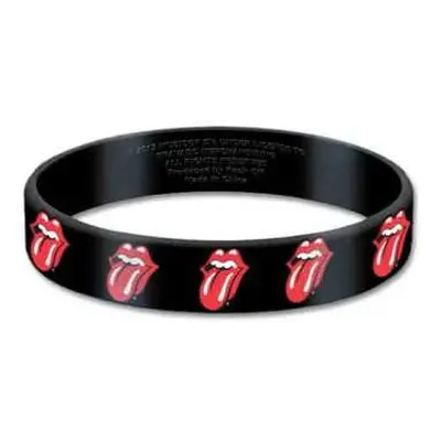 The Rolling Stones Gummy Wristband: Tongues