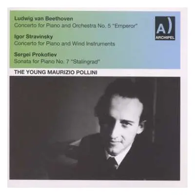 CD Sergei Prokofiev: The Young Maurizio Pollini / Ludwig van Beethoven Concerto For Piano And Or