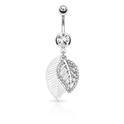 Piercing do pupíku list