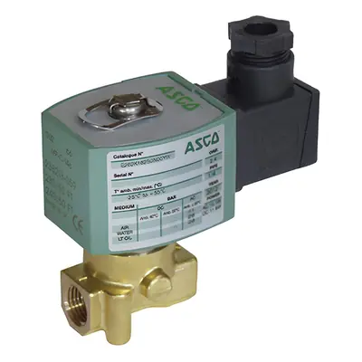 API Solenoidové ventily E262 14F NC mosaz Cívka: 24 V DC