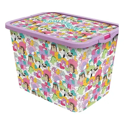 Squishmallows STOR úložný box s víkem - 23 L