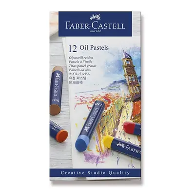 Faber-Castell Pastely olejové 12 barev metalické