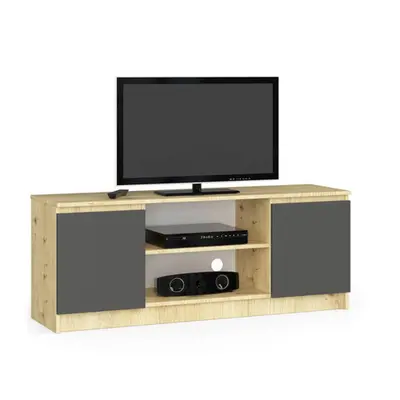 TV stolek RTV K140 dub artisan oak/grafit-šedá