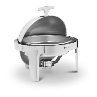 Chafing dish kulatý 8 l 1 hořák - Royal Catering