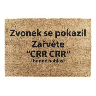 Rohožka z kokosového vlákna 40x60 cm Crr Crr – Artsy Doormats