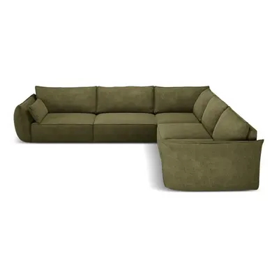 Zelená rohová pohovka (variabilní) Vanda – Mazzini Sofas