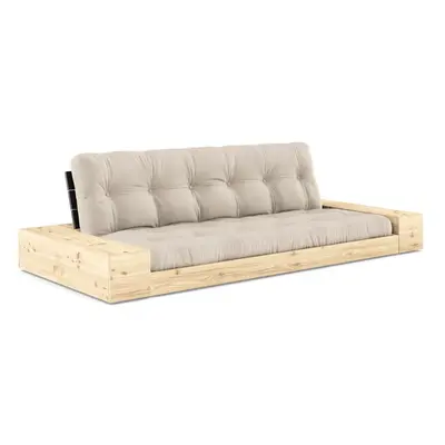 Béžová rozkládací pohovka 244 cm Base – Karup Design