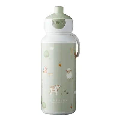 Světle zelená dětská lahev 400 ml Little farm – Mepal